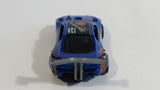 2002 Hot Wheels Pikes Peak Celica #5 Metalflake Blue Die Cast Toy Race Car Vehicle