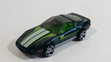 2013 Hot Wheels Corvette 60th 1980 Corvette Metalflake Green Die Cast Toy Car Vehicle