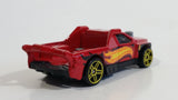 2013 Hot Wheels Stunts Fig Rig Truck Red Die Cast Toy Car Vehicle