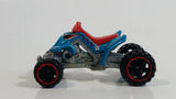 2013 Hot Wheels HW Stung Sand Stinger Metalflake Turquoise Die Cast ATV Toy Vehicle