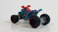 2013 Hot Wheels HW Stung Sand Stinger Metalflake Turquoise Die Cast ATV Toy Vehicle