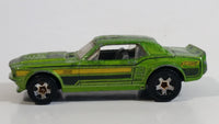 2014 Hot Wheels Muscle Mania '67 Ford Mustang GT Metalflake Green Die Cast Toy Muscle Car Vehicle