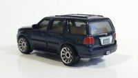 2008 Matchbox Lincoln Navigator Dark Blue Die Cast Toy Car Vehicle