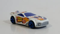 2012 Hot Wheels Scorcher White 2/8 Die Cast Toy Car Vehicle McDonald's Happy Meal