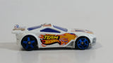 2012 Hot Wheels Scorcher White 2/8 Die Cast Toy Car Vehicle McDonald's Happy Meal