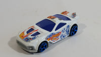 2012 Hot Wheels Scorcher White 2/8 Die Cast Toy Car Vehicle McDonald's Happy Meal