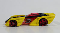 2003 Hot Wheels B-Day Shredster Red Black Yellow #3 Die Cast Toy Car Vehicle