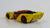 2003 Hot Wheels B-Day Shredster Red Black Yellow #3 Die Cast Toy Car Vehicle