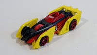 2003 Hot Wheels B-Day Shredster Red Black Yellow #3 Die Cast Toy Car Vehicle