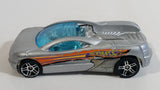 2004 Hot Wheels Starter Track Backdraft Silver Die Cast Toy Car Vehicle