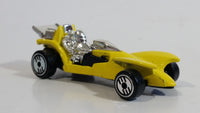 1995 Hot Wheels Ultra Hots Pipe Jammer Yellow Die Cast Toy Car Vehicle