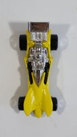 1995 Hot Wheels Ultra Hots Pipe Jammer Yellow Die Cast Toy Car Vehicle