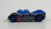 2007 Hot Wheels Mystery Cars What-4-2 Black Die Cast Toy Race Car Vehicle