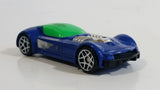 2009 Hot Wheels Ballistik Blue and Green Die Cast Toy Car Vehicle McDonald's Happy Meal