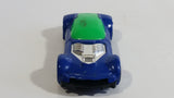 2009 Hot Wheels Ballistik Blue and Green Die Cast Toy Car Vehicle McDonald's Happy Meal