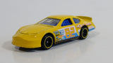 2011 Hot Wheels Dodge Charger Stock Car Yellow #82 Holst Wheels Die Cast Toy Car Vehicle