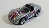 1998 Hot Wheels Dodge Viper RT/10 Metalflake Grey Die Cast Toy Car Vehicle