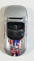 1998 Hot Wheels Dodge Viper RT/10 Metalflake Grey Die Cast Toy Car Vehicle