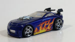 2006 Hot Wheels Tooned Mercy Breaker Dark Blue Die Cast Toy Car Vehicle