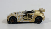 2003 Hot Wheels Tech Tuners Tantrum Metalflake Gold Die Cast Toy Car Vehicle