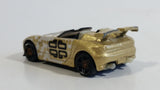 2003 Hot Wheels Tech Tuners Tantrum Metalflake Gold Die Cast Toy Car Vehicle