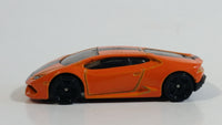 2016 Hot Wheels Exotics Lamborghini Huracan LP 610-4 Orange Die Cast Toy Car Vehicle