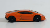 2016 Hot Wheels Exotics Lamborghini Huracan LP 610-4 Orange Die Cast Toy Car Vehicle