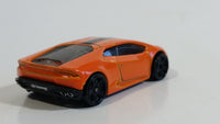 2016 Hot Wheels Exotics Lamborghini Huracan LP 610-4 Orange Die Cast Toy Car Vehicle