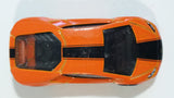 2016 Hot Wheels Exotics Lamborghini Huracan LP 610-4 Orange Die Cast Toy Car Vehicle