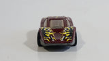 Hot Wheels Large Charge Silver Bullet Metalflake Dark Red Plastic Body Die Cast Toy Car Vehicle