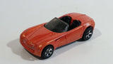 1998 Hot Wheels Dodge Concept Car Copperhead Convertible Chrysler Corporation Metalflake Red Orange Die Cast Toy Car Vehicle