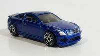 2017 Hot Wheels Infiniti G37 Candy Blue Die Cast Toy Car Vehicle