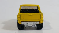 2006 Hot Wheels Hummer H3T Truck Yellow Die Cast Toy Car Vehicle