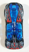 2007 Hot Wheels Mystery Cars What-4-2 Black Die Cast Toy Race Car Vehicle