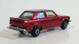 Yatming BMW 320i Dark Red M-Power Blue #320 Turbo Rally No. 1029 Die Cast Toy Car Vehicle