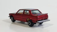 Yatming BMW 320i Dark Red M-Power Blue #320 Turbo Rally No. 1029 Die Cast Toy Car Vehicle