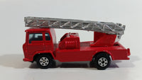 Yatming Fire Ladder Truck Die Cast Toy Car Firefighting Rescue Vehicle with Extendable Chrome Ladder