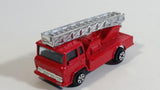 Yatming Fire Ladder Truck Die Cast Toy Car Firefighting Rescue Vehicle with Extendable Chrome Ladder