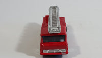 Yatming Fire Ladder Truck Die Cast Toy Car Firefighting Rescue Vehicle with Extendable Chrome Ladder