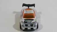 2008 Hot Wheels Trick Tracks Synkro Chrome Die Cast Toy Car Vehicle