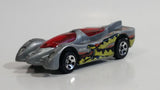 2001 Hot Wheels Motorized Viper Strike Power Pistons Grey Plastic Body Die Cast Toy Race Car Vehicle