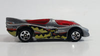 2001 Hot Wheels Motorized Viper Strike Power Pistons Grey Plastic Body Die Cast Toy Race Car Vehicle