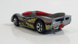 2001 Hot Wheels Motorized Viper Strike Power Pistons Grey Plastic Body Die Cast Toy Race Car Vehicle