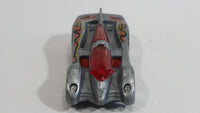 2001 Hot Wheels Motorized Viper Strike Power Pistons Grey Plastic Body Die Cast Toy Race Car Vehicle