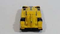 2009 Hot Wheels Track Legends Formul8r Yellow Die Cast Toy Car Vehicle