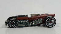 2008 Hot Wheels Acceleracers Metal Maniacs Rat-ified Flat Brown Die Cast Toy Car Vehicle