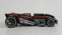 2008 Hot Wheels Acceleracers Metal Maniacs Rat-ified Flat Brown Die Cast Toy Car Vehicle