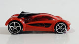 2011 Hot Wheels AcceleRacers Iridium Orange Red Die Cast Toy Car Vehicle