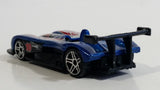 2003 Hot Wheels Panoz LMP-1 Roadster S Metalflake Blue Die Cast Toy Race Car Vehicle