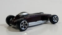 1999 Hot Wheels Street Raptor Maroon Dark Red Die Cast Toy Car - McDonald's Happy Meal 13/16